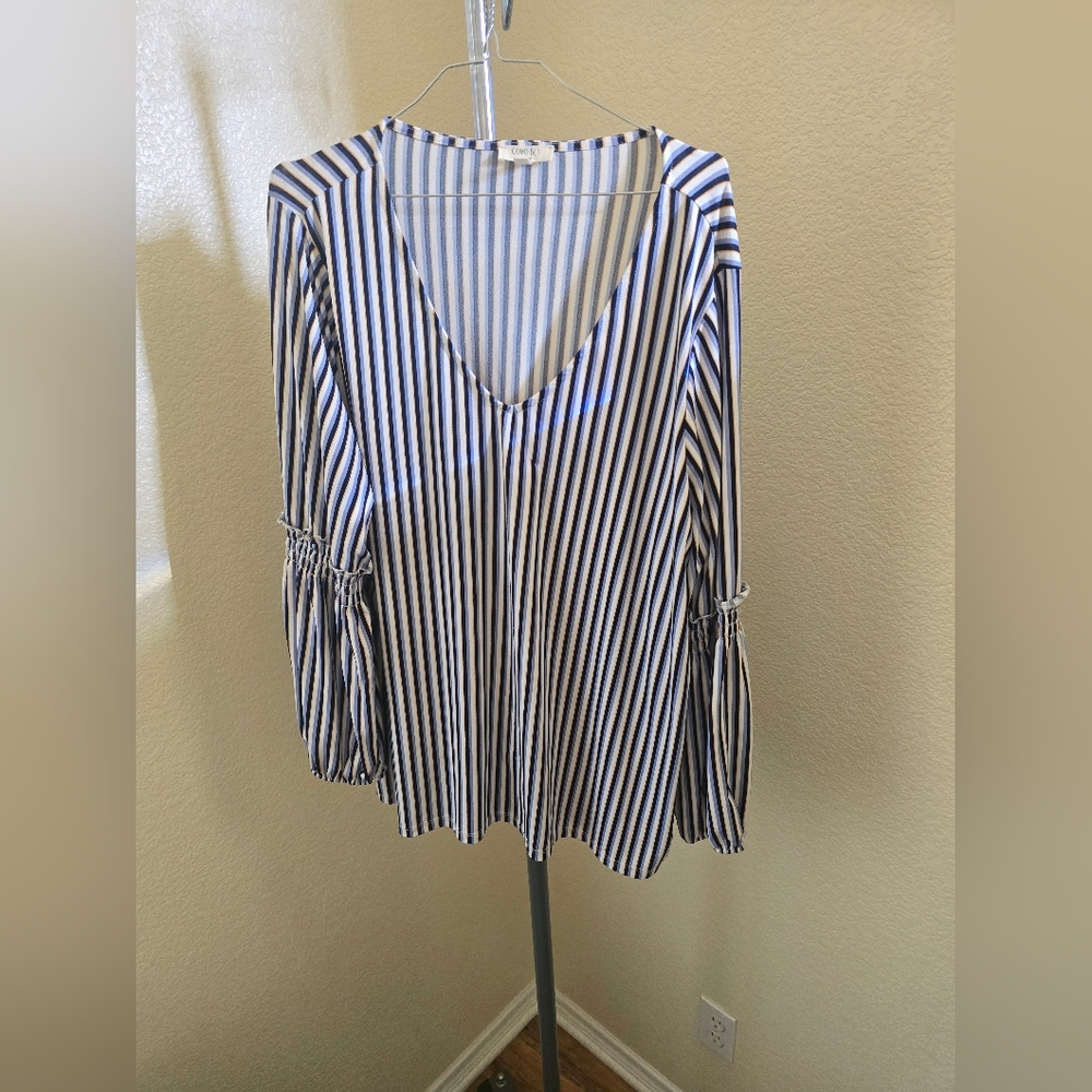 Como Blu Long Sleeve Blouse